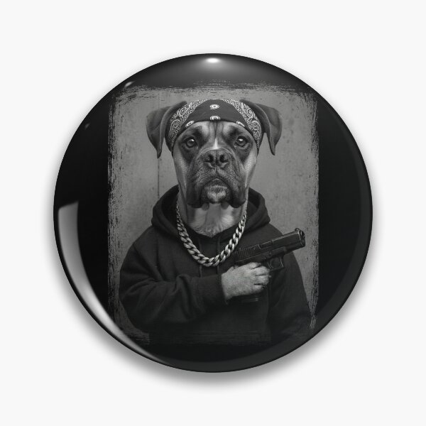 Item preview, Cool Dog Bandana Hoodie Chain Urban Canine designed and sold by d247.