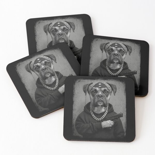 Item preview, Cool Dog Bandana Hoodie Chain Urban Canine designed and sold by d247.