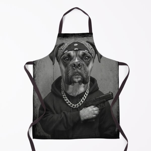 Item preview, Cool Dog Bandana Hoodie Chain Urban Canine designed and sold by d247.