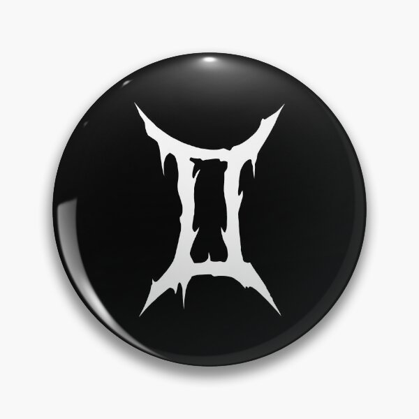 Item preview, Gemini Heavy Metal Symbol designed and sold by After Dread.