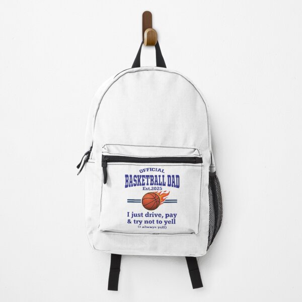 Item preview, Official Basketball Dad Est 2025 – Funny Basketball Dad Gift – I just Drive, Pay and Try Not Yell designed and sold by inkframe.