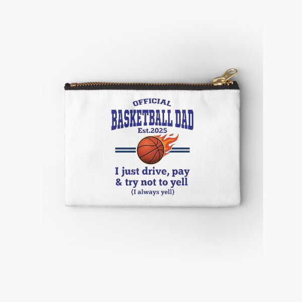 Item preview, Official Basketball Dad Est 2025 – Funny Basketball Dad Gift – I just Drive, Pay and Try Not Yell designed and sold by inkframe.
