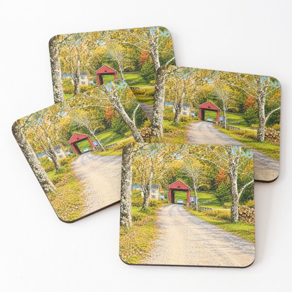 Item preview, Walkersville Covered Bridge rustic designed and sold by gotucoveredart.