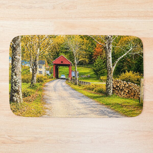 Item preview, Walkersville Covered Bridge rustic designed and sold by gotucoveredart.