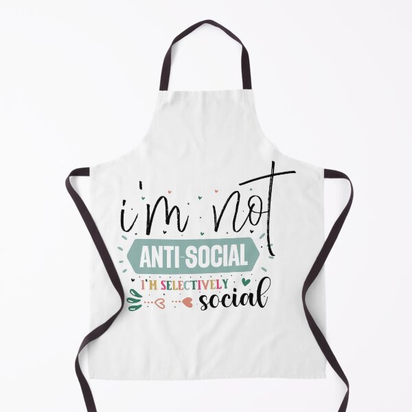 Item preview, Sarcastic Introvert Im not Anti Social Im Selectively Social Quote designed and sold by dcohea.
