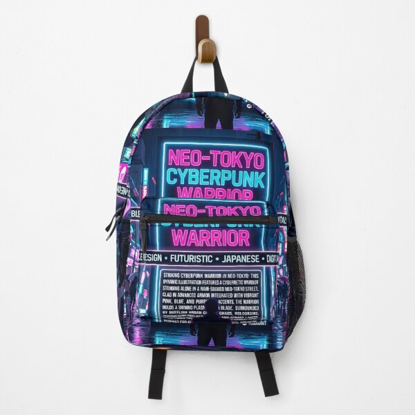 Item preview, Futuristic Samurai Girl - Synthwave City Aesthetic designed and sold by Neo Tokio.