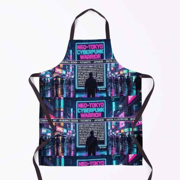 Item preview, Futuristic Samurai Girl - Synthwave City Aesthetic designed and sold by Neo Tokio.