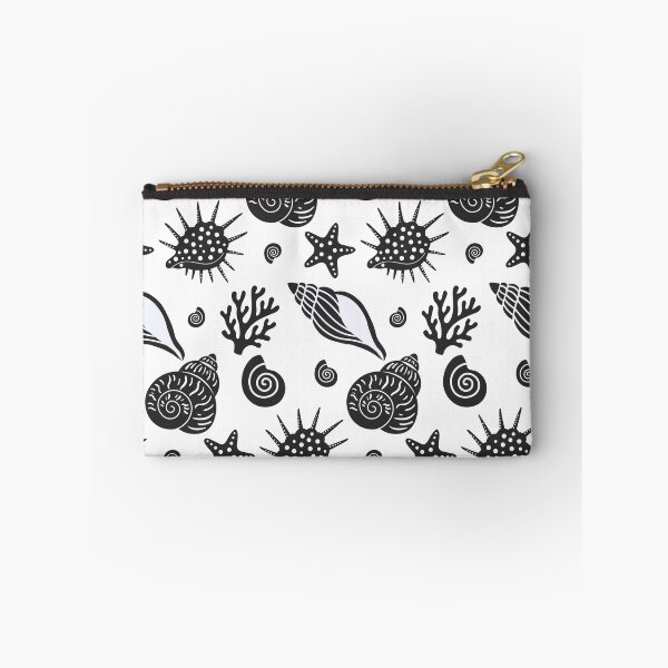 Item preview, Black and White Seashell Ocean designed and sold by BetweenForms.