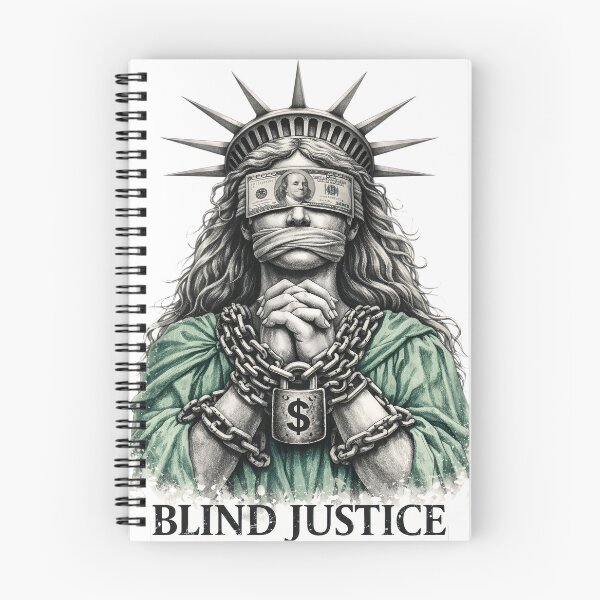 Item preview, Blind Justice Break The Chains designed and sold by KLERIKSTORE.