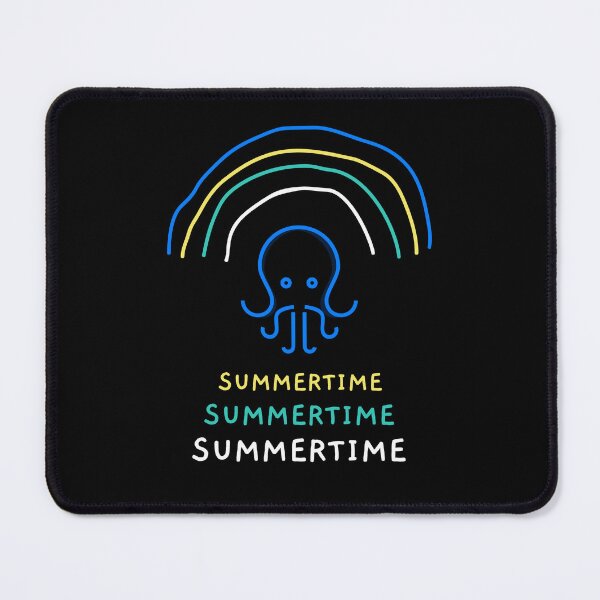 Item preview, Cute Octopus Summer Vibes Retro Rainbow Design designed and sold by TurtleQuirks.