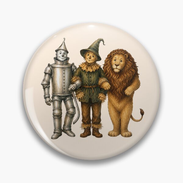 Item preview, The Wizard of Oz Trio designed and sold by NerdiPop.