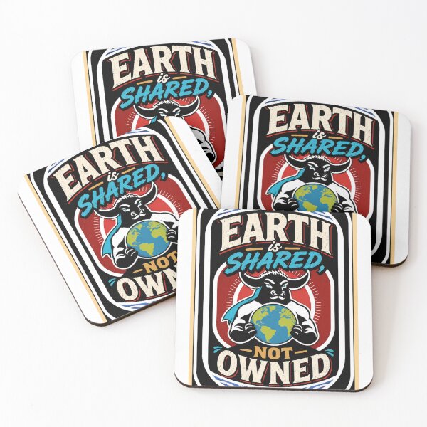 Item preview, Earth is shared not owned L 2 designed and sold by oxymoronwhey2go.