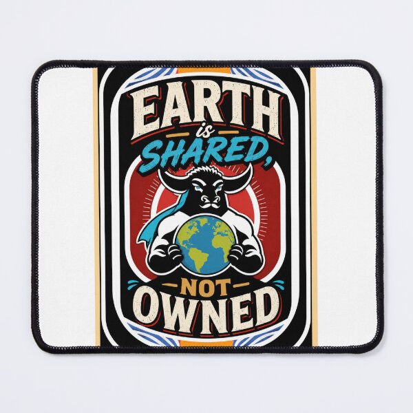 Item preview, Earth is shared not owned L 2 designed and sold by oxymoronwhey2go.