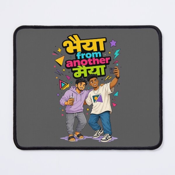 Item preview, Bhaiya from another Maiya - Chill Vibes / Best Friends | Quirky Hindi Theme Tshirt designed and sold by freezed-frames.