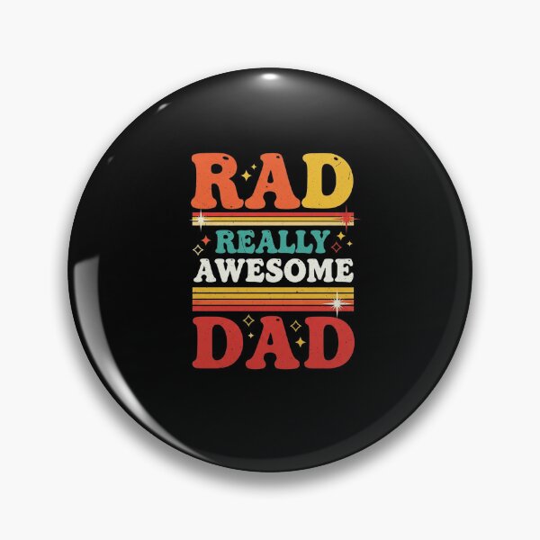 Item preview, Rad Really Awesome Dad Simple Funny Father's Day Gift designed and sold by Designs-RZ.