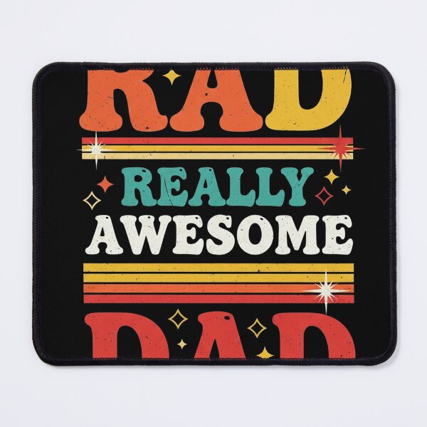 Item preview, Rad Really Awesome Dad Simple Funny Father's Day Gift designed and sold by Designs-RZ.