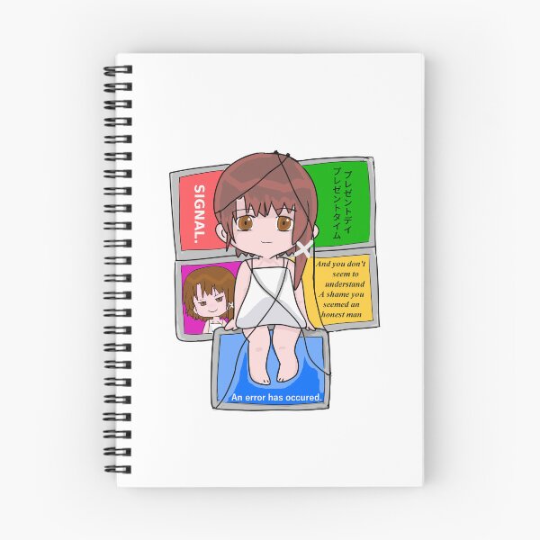 Item preview, Serial Experiments Lain chibi designed and sold by RozenNeige.