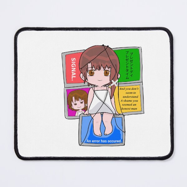 Item preview, Serial Experiments Lain chibi designed and sold by RozenNeige.