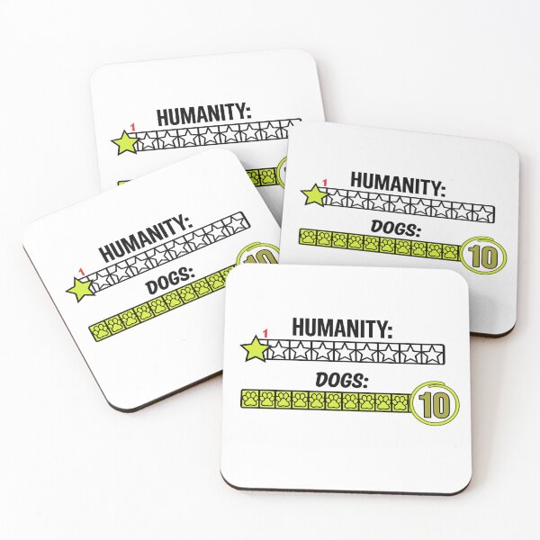 Item preview, Humanity 1 Star Dogs 10 Funny Dog Lover Meme Shirt designed and sold by Safe Haven Pets.