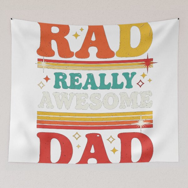 Item preview, Rad Really Awesome Dad Simple Funny Father's Day Gift designed and sold by Designs-RZ.