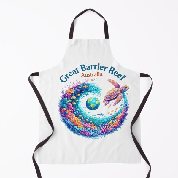 Item preview, Great Barrier Reef Australia Tee | Coral Reef Ocean Dive Travel Underwater Nature designed and sold by Axivra.