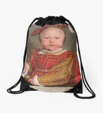 Hans Holbein the Younger - Edward VI as a Child Drawstring Bag