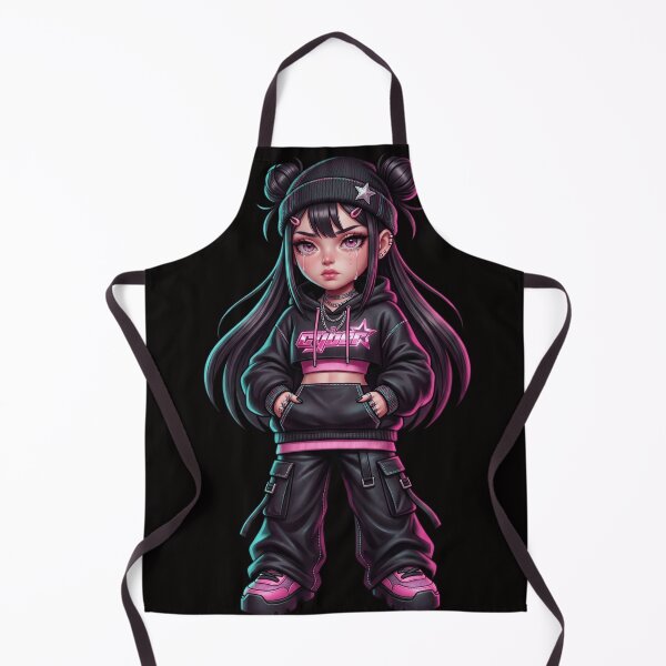 Item preview, Crying But Still Slaying Anime Sticker | Sad Girl Aesthetic Y2K Streetwear Design designed and sold by veloramode.