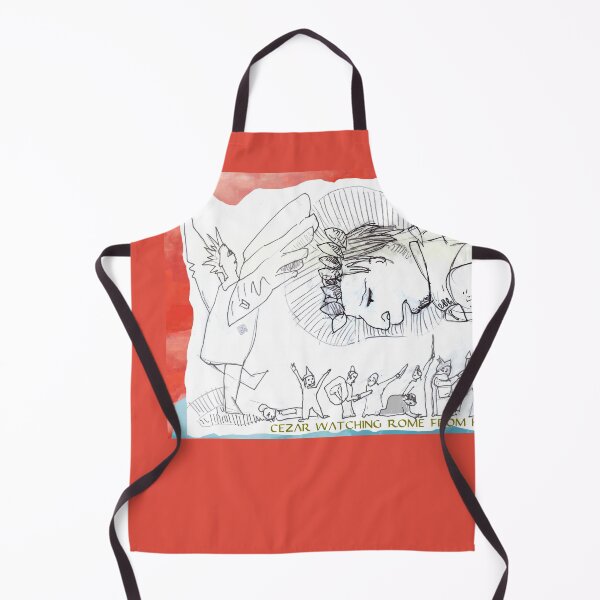 Item preview, Roman Emperor Allegory - Cezar Watching Rome From Heaven (drawing by ACCI)  designed and sold by VanyssaGraphics.