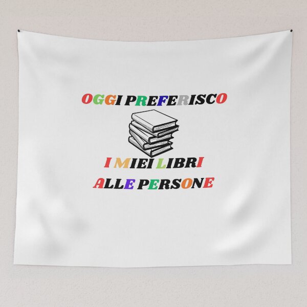 Item preview, Oggi Preferisco I Miei Libri Alle Persone - BookTok designed and sold by MyTeePlace.