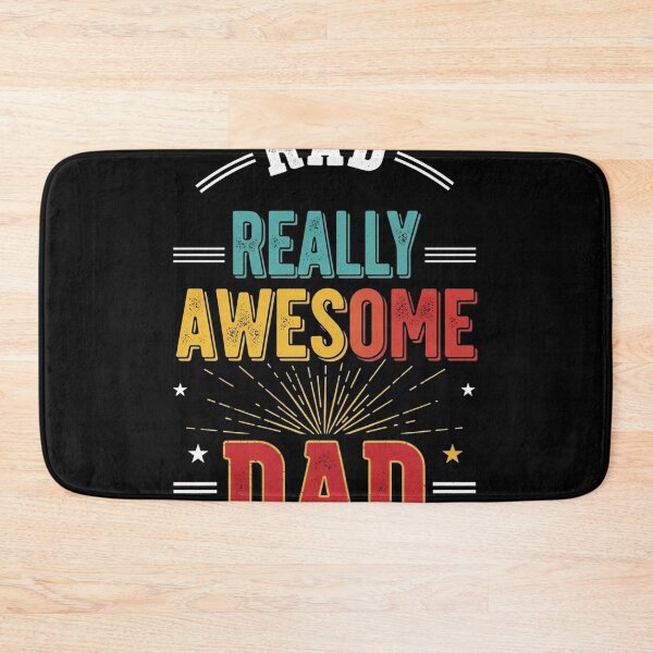 Item preview, Rad Really Awesome Dad Minimalist Quote Funny Father Gift designed and sold by Designs-RZ.