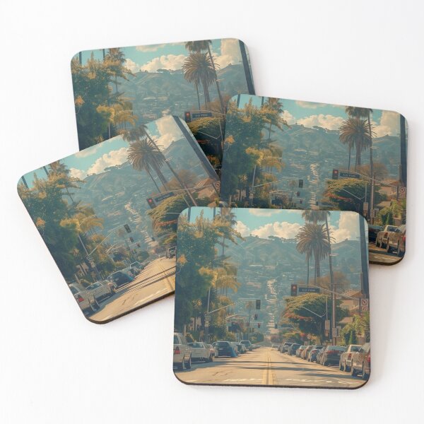 Item preview, California Dreaming Sunset | Retro LA Street Aesthetic designed and sold by TrCraftySticks.