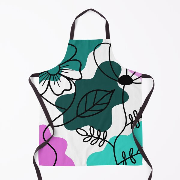 Item preview, Turquoise And Pink Boho Flower Minimalism designed and sold by Sartoris Art.