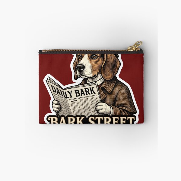 Item preview, Bark Street Chronicles Dog Detective - News Clues Snoops Vintage Beagle designed and sold by veloramode.
