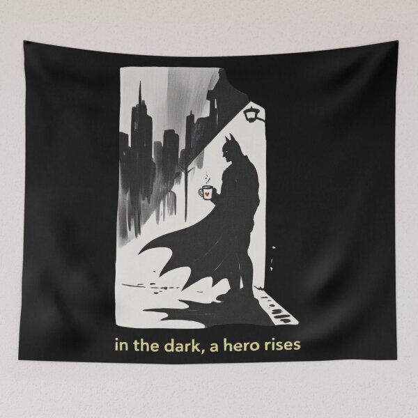 Item preview, In the dark, a hero rises designed and sold by 123ks.