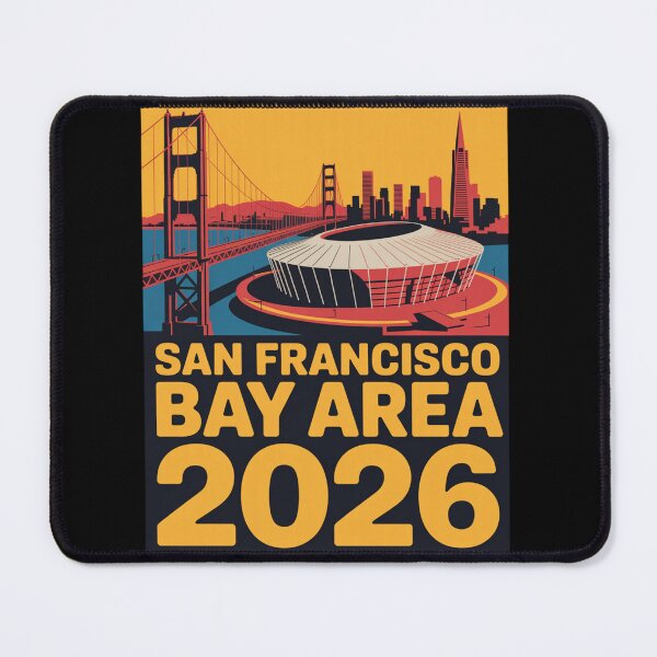 Item preview, San Francisco Bay Area Golden Gate Stadium T-Shirt V2            designed and sold by DarylWelsh2024.