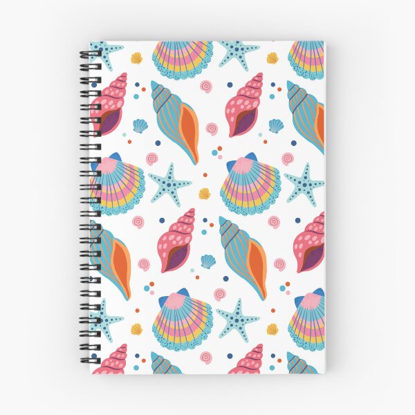 Item preview, Colorful Seashell Ocean Pattern designed and sold by BetweenForms.