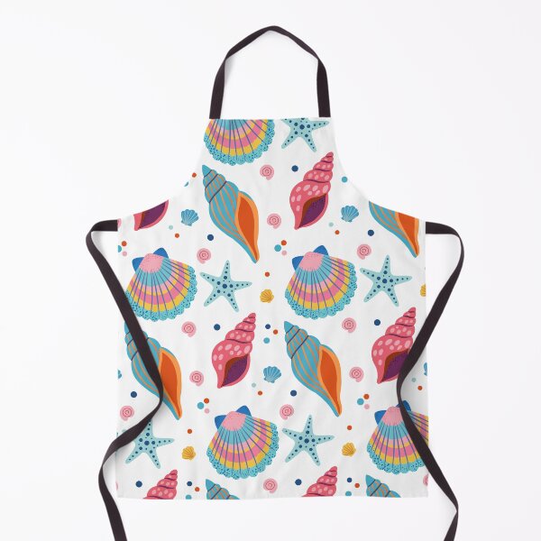 Item preview, Colorful Seashell Ocean Pattern designed and sold by BetweenForms.