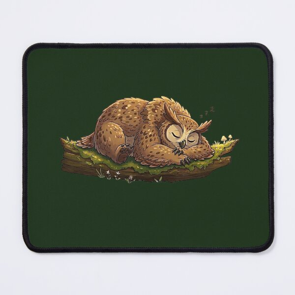 Item preview, Owlbear Nap Time RPG Sticker designed and sold by AestheticRPG .
