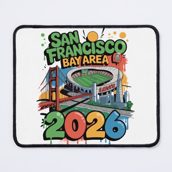 Item preview, San Francisco Bay Area Golden Gate Stadium T-Shirt V7 designed and sold by DarylWelsh2024.