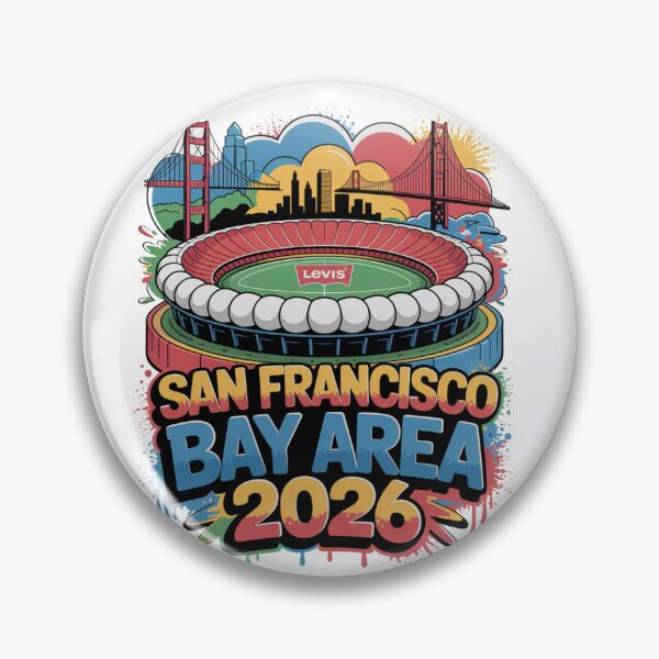 Item preview, San Francisco Bay Area Golden Gate Stadium T-Shirt V8 designed and sold by DarylWelsh2024.