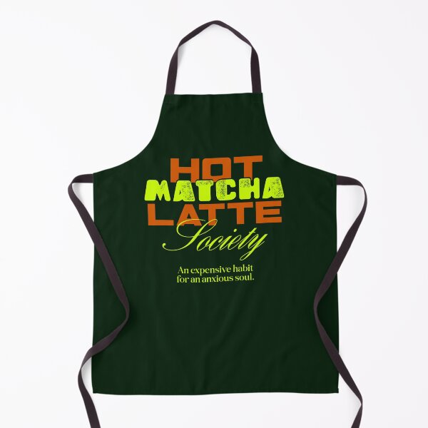 Item preview, Hot Matcha Latte Society Funny Quote designed and sold by LinaValearte.