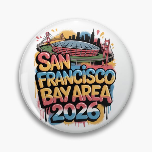 Item preview, San Francisco Bay Area Golden Gate Stadium T-Shirt V9 designed and sold by DarylWelsh2024.