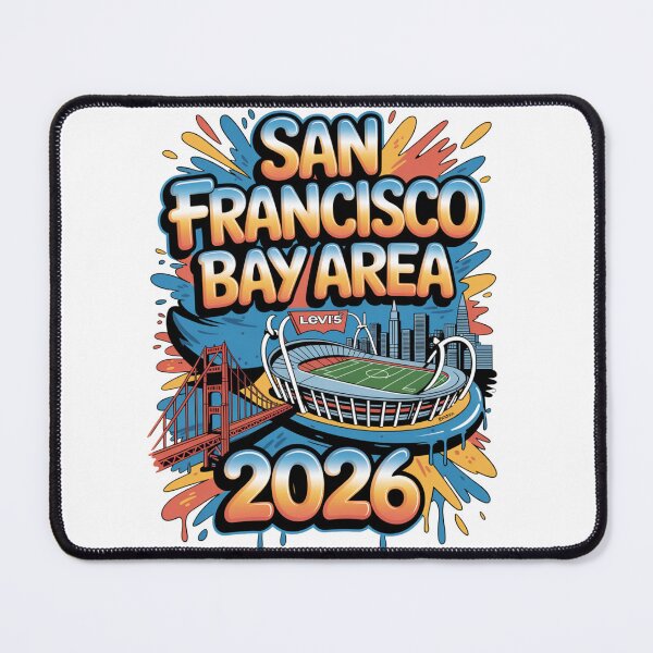 Item preview, San Francisco Bay Area Golden Gate Stadium T-Shirt V10 designed and sold by DarylWelsh2024.