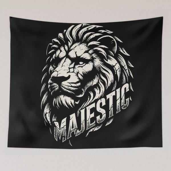 Item preview, majestic lion designed and sold by 123ks.