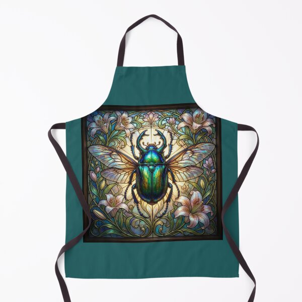 Item preview, Stained Glass Style Jewel Scarab designed and sold by Tridentulus.