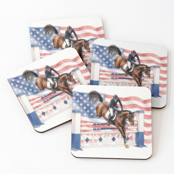 Item preview, Fourth of July: Show Jumper designed and sold by horseymj1.
