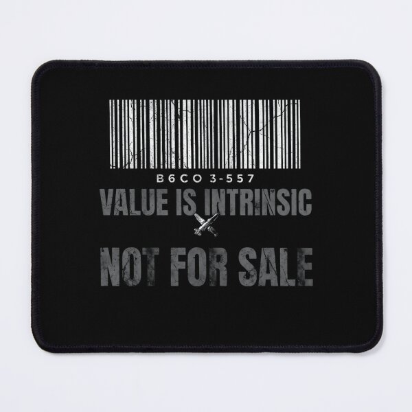 Item preview, Value Is Intrinsic Barcode Grunge Streetwear designed and sold by artlife4.