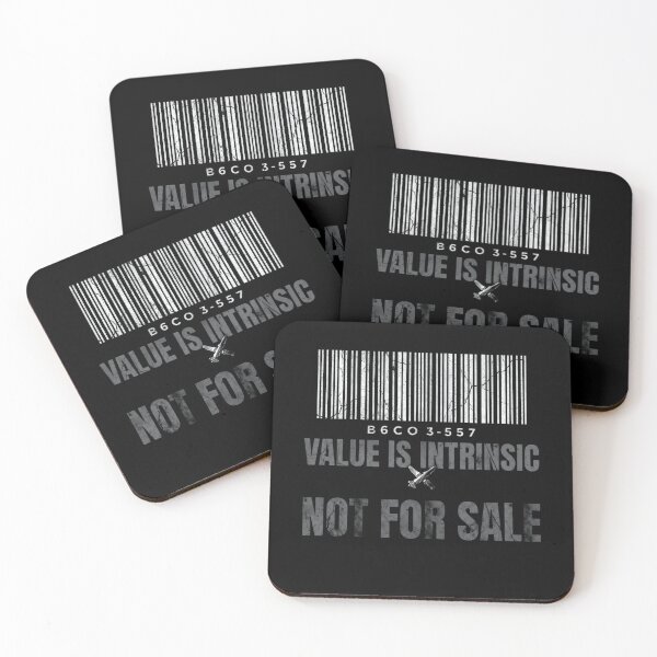 Item preview, Value Is Intrinsic Barcode Grunge Streetwear designed and sold by artlife4.
