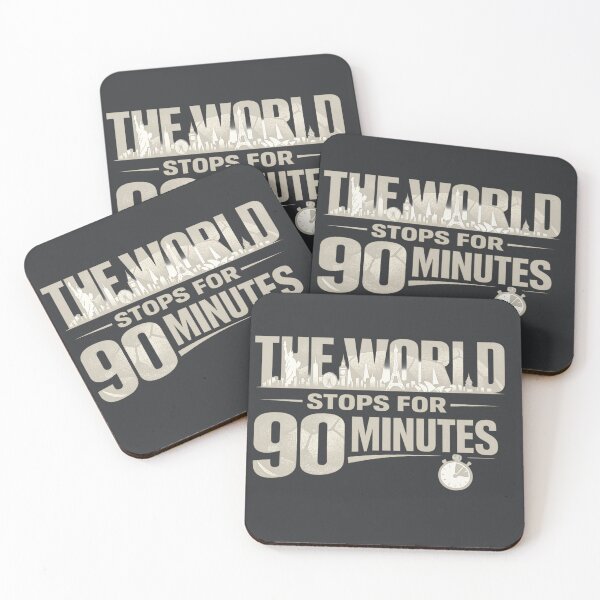 Item preview, The World Stops For 90 Minutes – Global Football Streetwear Design designed and sold by warlistop.