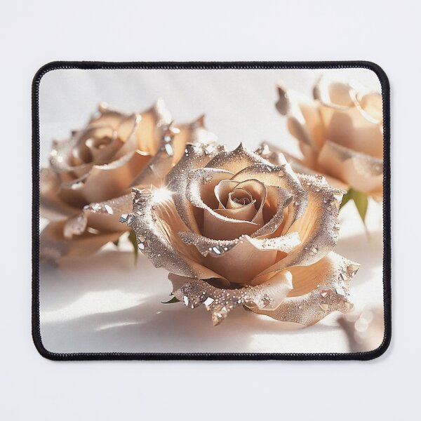 Item preview, Sparkling Champagne Gold Roses designed and sold by IntelliMindDesigns.